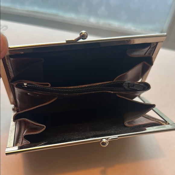 Vintage Tapestry Jungle Wallet with Silver Trim - Picture 3 of 4